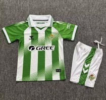 26-27 Real Betis Home Kids Soccer Jersey