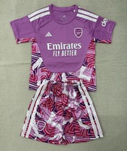 26-27 ARS Pink GoalKeeper Kids Soccer Jersey