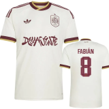 2026 World Cup Spain Away X-Dellafuente Player Version Soccer Jersey