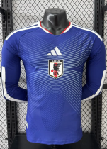 2026 World Cup Japan Home Long sleeves Player Version Soccer Jersey*长袖球员 2026 World Cup Japan Home Long sleeves Player Version Soccer Jersey*长袖球员
