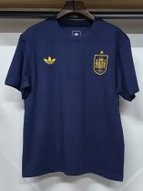 26-27 Spain Blue High Quality Casual T-Shirt 26-27 Spain Blue High Quality Casual T-Shirt