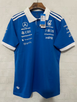 2026 F1 Benz New Pattern Short Sleeve Racing Suit*有领 2026 F1 Benz New Pattern Short Sleeve Racing Suit*有领