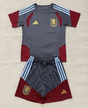 26-27 Aston Villa Training Kids Soccer Jersey