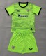 26-27 Bilbao Green GoalKeeper Kids Soccer Jersey