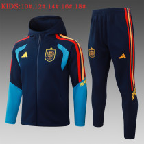 26-27 Spain High Quality Kids Hoodie Jacket Tracksuit 26-27 Spain High Quality Kids Hoodie Jacket Tracksuit