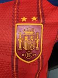 2026 World Cup Spain Home Player Version Soccer Jersey (With 2 Star)*两颗星