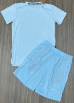 2026 NK Sky blue Training Short Suit 2026 NK Sky blue Training Short Suit