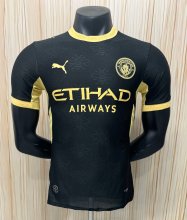 26-27 Man City Away Leaked Edition Player Version Soccer Jersey