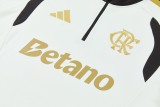 26-27 Flamengo High Quality Half Pull Tracksuit