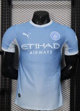 26-27 Man City Home Player Version Soccer Jersey