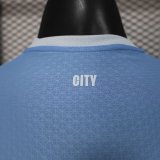 26-27 Man City Home Player Version Soccer Jersey