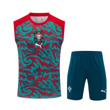 26-27 Portugal High Quality Tank Top And Shorts Suit