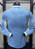 26-27 Man City Home Long Sleeve Player Version Soccer Jersey (长袖球员)