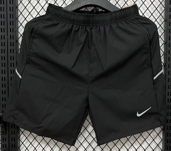 2026 NK Black Casual Short Pants