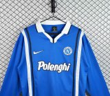 1997-1998 Napoli Home Long sleeves Retro Soccer Jersey
