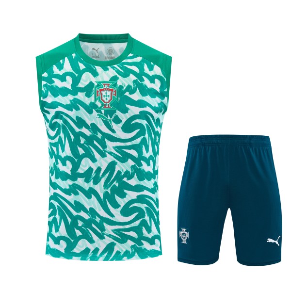 26-27 Portugal High Quality Tank Top And Shorts Suit