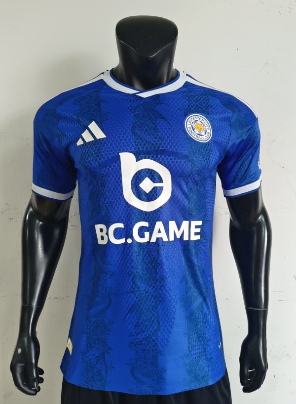 26-27 Leicester City Home Player Version Soccer Jersey