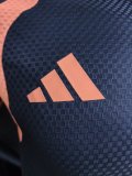 26-27 ARS Black Player Version Half Pull Training shirts