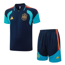 26-27 Spain High Quality PoLo Training Short Suit(With 2 Star)*两颗星 26-27 Spain High Quality PoLo Training Short Suit(With 2 Star)*两颗星
