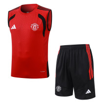 26-27 Man Utd High Quality Tank Top And Shorts Suit