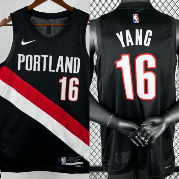 26-27 TRAIL BLAZERS Top Quality Hot Pressing NBA Jersey