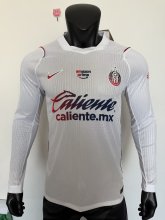 26-27 Chivas Away Long Sleeve Player Version Soccer Jersey*长袖球员