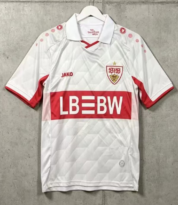 26-27 VfB Stuttgart Away UCL Version Fans Soccer Jersey