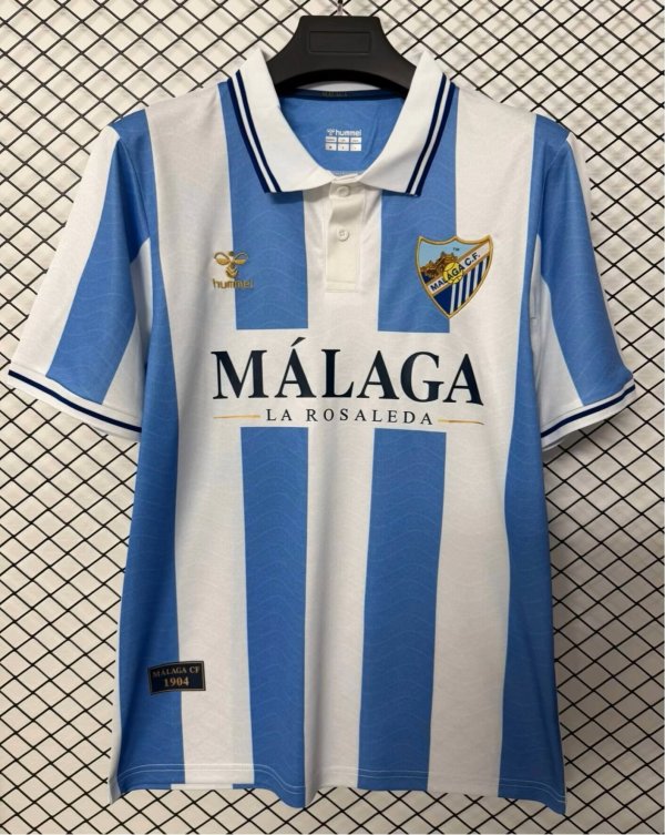 26-27 Malaga Retro Version Fans Soccer Jersey