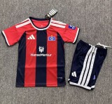 26-27 Hamburger Third Kids Soccer Jersey