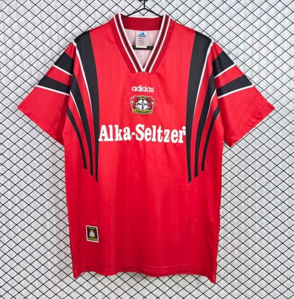 1996-1997 LeverKusen Home Retro Soccer Jersey
