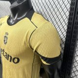 26-27 Sporting Lisbon Away Player Version Soccer Jersey