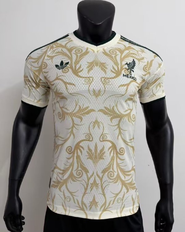 27-28 Mexico Away Player Version Soccer Jersey
