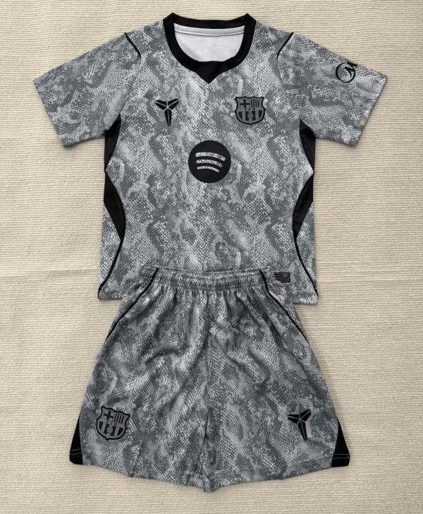 26-27 BAR Gray Goalkeeper Adult Suit