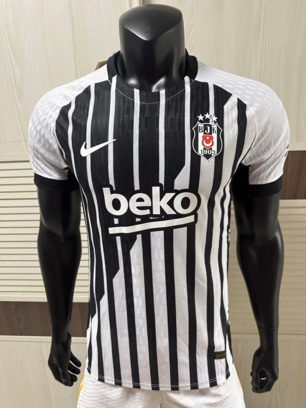 26-27 Besiktas Away Player Version Soccer Jersey