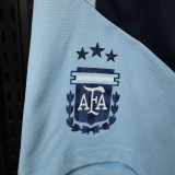 26-27 Argentina Royal blue Player Version Shorts Pants(球员短裤)