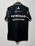 2026 F1 Benz New Pattern Short Sleeve Racing Suit