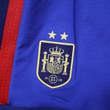 2026 World Cup Spain Home Player Version Shorts Pants (球员短裤)(With 2 Star)*两颗星