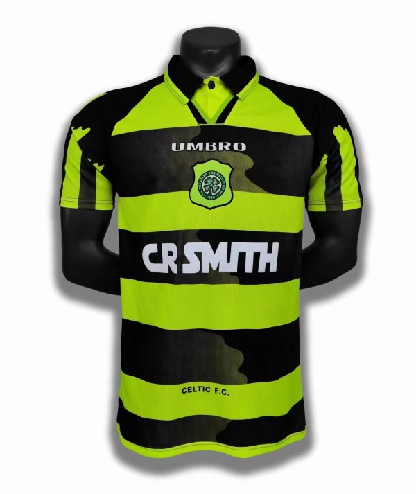 1996-1997 Celtic Away Retro Soccer Jersey