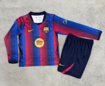 26-27 BAR Home Long Sleeve Kids Soccer Jersey (长袖)