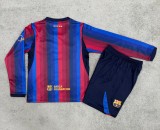 26-27 BAR Home Long Sleeve Kids Soccer Jersey (长袖)