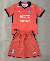 26-27 Cruz Azul Orange Goalkeeper Kids Soccer Jersey