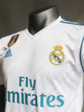 2017-2018 RMA Home Player Version Retro Soccer Jersey*球员