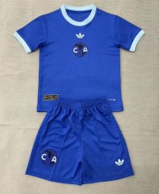 26-27 Club America Blue 110th Anniversary Edition Kids Soccer Jersey