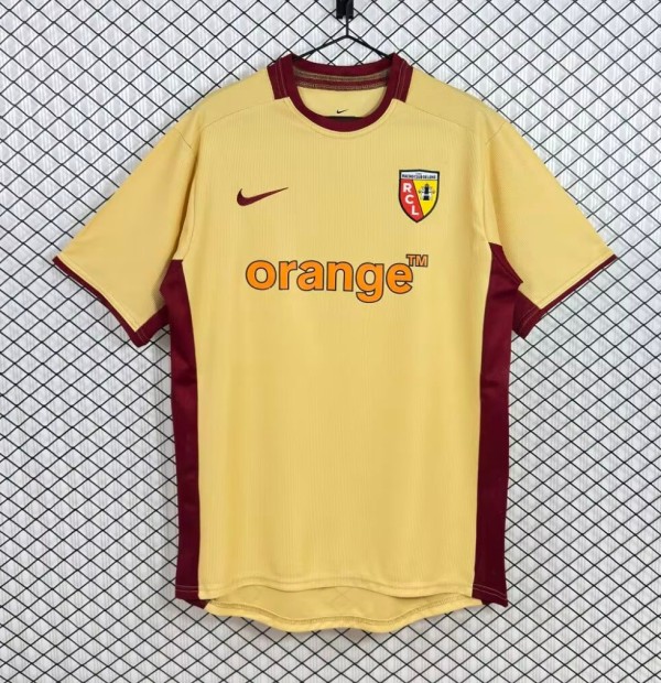 2002-2003 RC Lens Home Retro Soccer Jersey