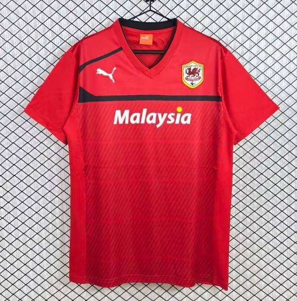 2012-2013 Cardiff City Home Retro Soccer Jersey