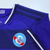 26-27 Strasbourg Home Player Version Soccer Jersey