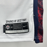 2024 Olympic Game USA DURANT # 7 White Basketball Jersey