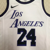 22-23 LAKERS BRYANT #24 White City Edition Top Quality Hot Pressing NBA Jersey