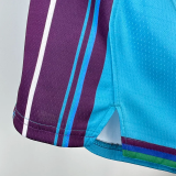 23-24 HORNETS Retro Blue Shorts Pants