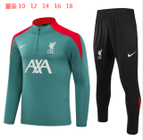 24-25 LIV High Quality Kids Half Pull Tracksuit
